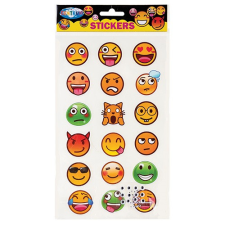 Kreatív dekormatrica Centrum Emojidex 18 db/bliszter matrica