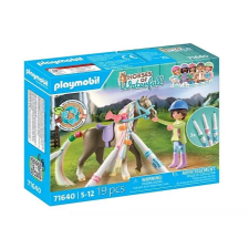 Kreatív játékkészlet lóval és filctollakkal playmobil