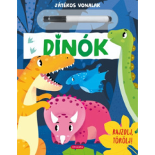 Kreatív Kiadó Dinók - Játékos vonalak gyermek- és ifjúsági könyv