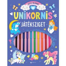 Kreatív Kiadó Unikornis játéksziget - Játssz velünk! gyermek- és ifjúsági könyv