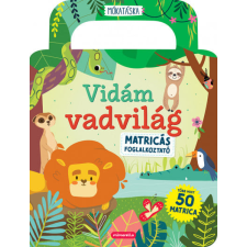 Kreatív Kiadó Vidám vadvilág - Matricás foglalkoztató gyermek- és ifjúsági könyv