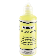  Kreatív üvegmatrica festék Stanger 80 ml citromsárga üvegfesték