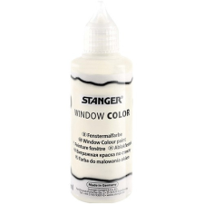 Kreatív üvegmatrica festék Stanger 80 ml víztiszta üvegfesték
