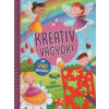  Kreatív vagyok! - Sok színes matricával (tündéres)