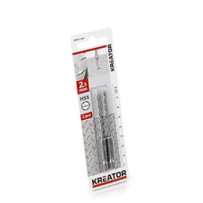Kreator fúrószár fémhez HEX 2,5 mm HSS menetmetsző, menetfúró