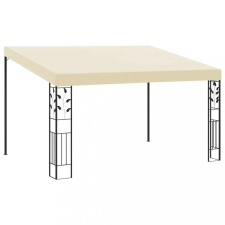  krémszínű falra szerelhető pavilon 4 x 3 x 2,5 m kerti bútor