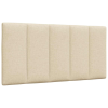  Krémszínű szövet fejtámla párna Hanko 100 cm