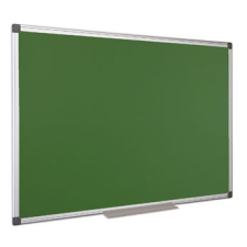  Krétás tábla, zöld felület, nem mágneses, 120x240 cm, alumínium keret, felírótábla