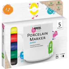 Kreul na porcelán, sada EASY, 5 barev (16300) filctoll, marker