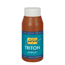 Kreul Solo Goya Triton akrilfesték, 750 ml - 12, dark oxide brown akrilfesték