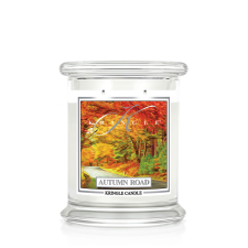 Kringle Candle Autumn Road közepes 2 kanócos illatgyertya (411g), gyertya