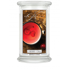Kringle Candle Cherry Chai nagy 2 kanócos illatgyertya (624 g), gyertya