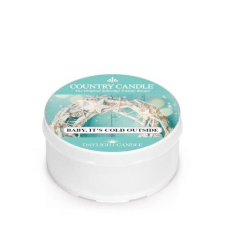 Kringle Candle Country Candle Baby, Hideg van kint illatgyertya (35 g), gyertya