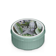 Kringle Candle Eucalyptus Mint illatgyertya (35 g), gyertya