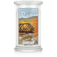 Kringle Candle Rail Bridge nagy, 2 kanócos illatgyertya (624 g), gyertya