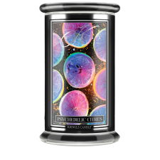 Kringle Candle Reserve Pszichadelikus nagy, 2 kanócos illatgyertya (624 g), gyertya