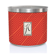 Kringle Candle TUMBLER Bourbon Apple & Oud 3 kanócos illatgyertya (411g), gyertya