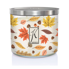 Kringle Candle TUMBLER Maple Woods 3 kanócos illatgyertya (411g), gyertya
