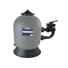  Kripsol S2 Oldal Szelepes Fújt PE Szűrőtartály D500 - 10m3/h medence kiegészítő