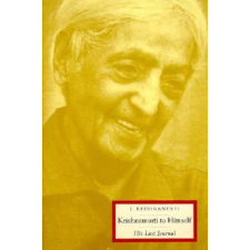 Krishnamurti to Himself – J. Krishnamurti idegen nyelvű könyv