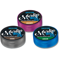 Kriston Merlin Fast Sinking Supple Braid 25Lbs 20m Dark Silt horgászzsinór
