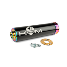 KRM Kipufogódob KRM 70 - 90 Fekete / Neochrome egyéb motorkerékpár alkatrész