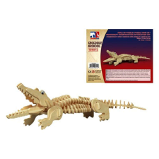  Krokodil 3d  fa puzzle - ConellBen puzzle, kirakós