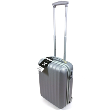 Krokomander kétkerekű, ezüst kabinbőrönd KR1002 kézitáska és bőrönd