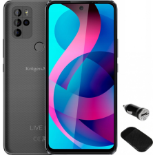 Kruger&amp;Matz Live 10S 8/256 GB fekete (KM0499) mobiltelefon