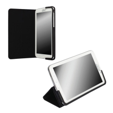 KRUSELL MALMÖ bőr hatású tok (FLIP, asztali tartó funkció) FEKETE [Samsung Galaxy Tab4 7.0 3G (SM-T231)] (71367) tablet tok