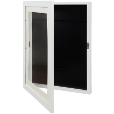 Kruzzel 25419 Művészi képkeret, 33×24×3 cm, A4, fehér fényképkeret