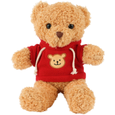 Kruzzel 26760 Puha plüssmackó, 30 cm, barna (5900779961081) plüssfigura