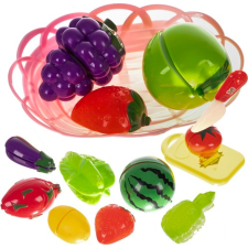 Kruzzel Gyümölcs- És Zöldségszeletelő Készlet Kosárban 22576 (5900779946781) oktatójáték
