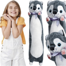 Kruzzel Kutyusos plüsspárna, 70 cm, szürke-fehér (5900779953611) plüssfigura