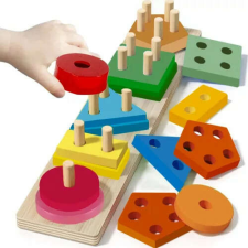 Kruzzel Válogató - fa puzzle Kruzzel 22492 puzzle, kirakós