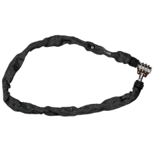 KRYPTONITE Keeper 465 integrált számkombinációs láncos lakat, 65 cm x 4 mm, fekete kerékpár lakat