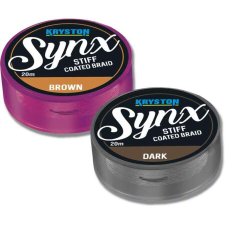  Kryston Synx Stiff Coated Braid Brown 20m 30lb előkezsinór horgászzsinór
