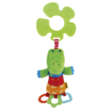Ks Kids Felakasztható játék - Krokodil #zöld bébijáték babakocsira