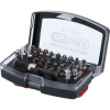 KS Tools Bit készlet, 1/4", gépi gyorsváltós befogóval 32 részes FL+SW+PH+PZ+TXBO, TORSIONpower