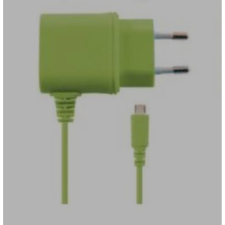 KSIX Micro USB-B Hálózati töltő - Zöld (5V / 1A) (KSIX B1750CD03VE) mobiltelefon kellék