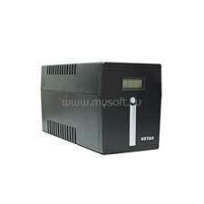 KSTAR UPS Microsine 2000VA USB, LCD - Line-interaktiv szinuszos (KSTARMS2000VALCD) szünetmentes áramforrás