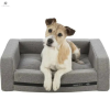  KT24:Trixie CityStyle Sofa - szögletes fekhely (világosszürke) kutyák részére (90x70cm)
