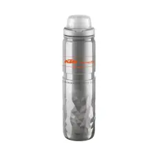  KTM kulacs Hot & Ice 650ml szürke-narancs kulacs, kulacstartó