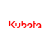 Kubota matrica piros 35cmx8cm