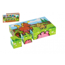 Kubus kockák - Első állataim puzzle, kirakós