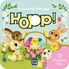 Kukucskálj, keresgélj! - Hopp! - 12 kihajtható füllel egyéb bébijáték