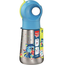 Kulacs, 350 ml, rozsdamentes acél, MAPED PICNIK "Concept Miniz", mosómedve kulacs, kulacstartó