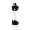  Kulacs, 550 ml, üveg, EQUA "Active", fekete