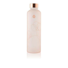 Kulacs, 750 ml, üveg, EQUA "Mismatch Bloom" kulacs, kulacstartó