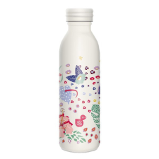  Kulacs duplafalú ARS UNA fém 600 ml Cream Hibiscus kulacs, kulacstartó